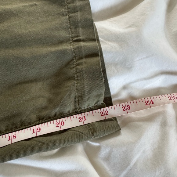 Zara Khaki Green Wide-leg Trousers - M  - Picture 9 of 12